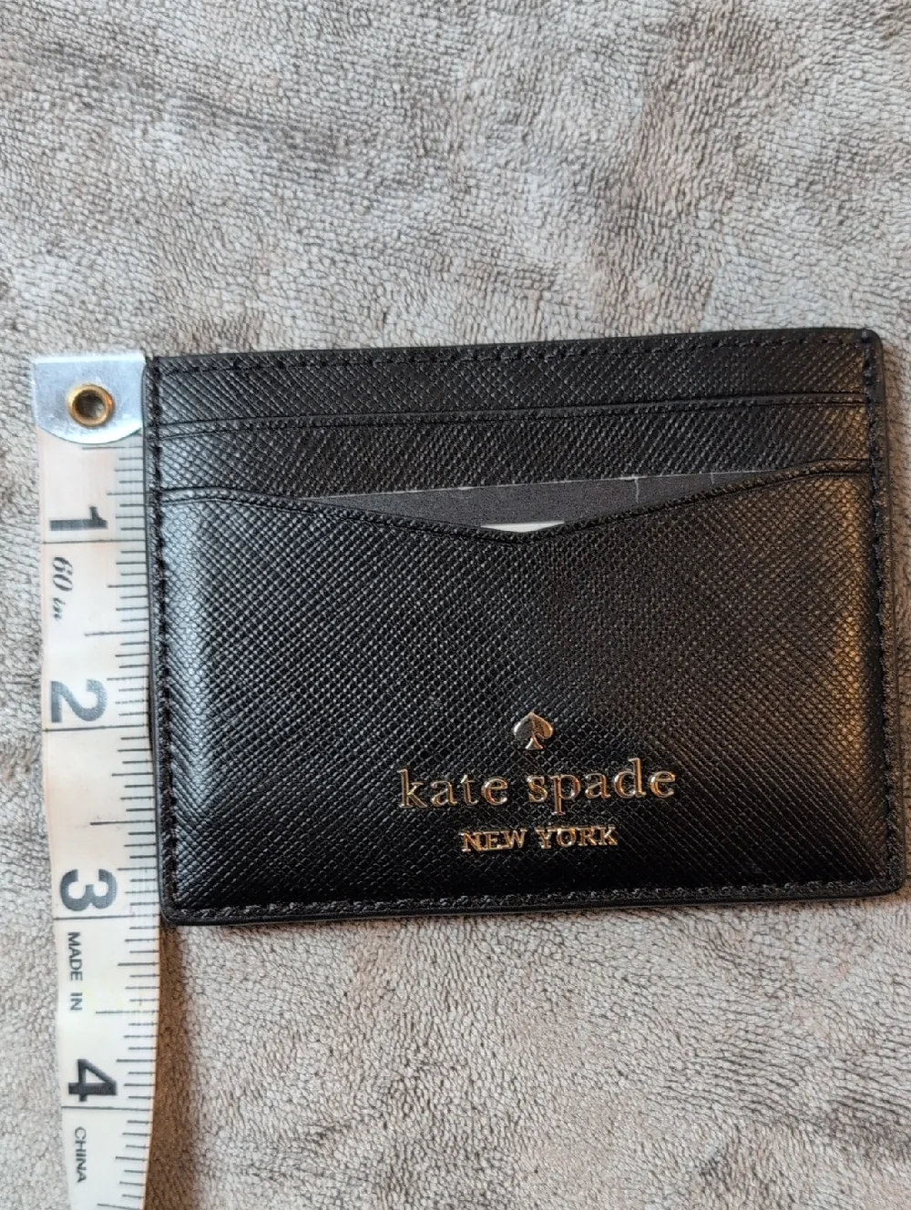 Kate Spade New York Leather Staci small slim card case